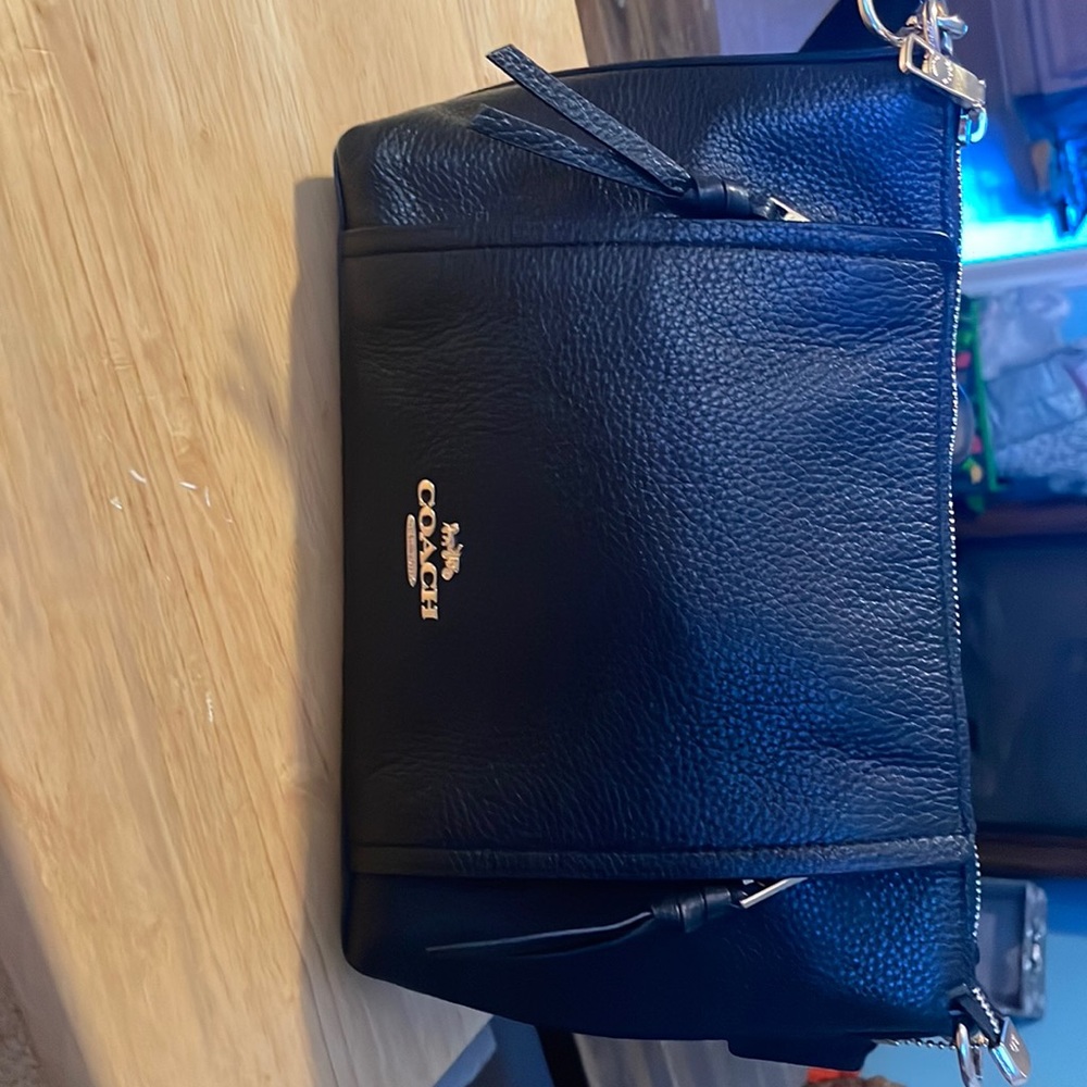 Great condition Black coach hobo.